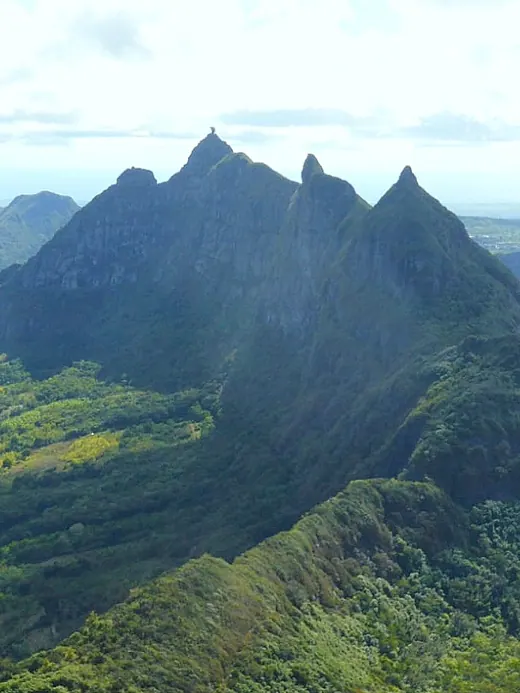 The peaks of the Pieter Both mountain range